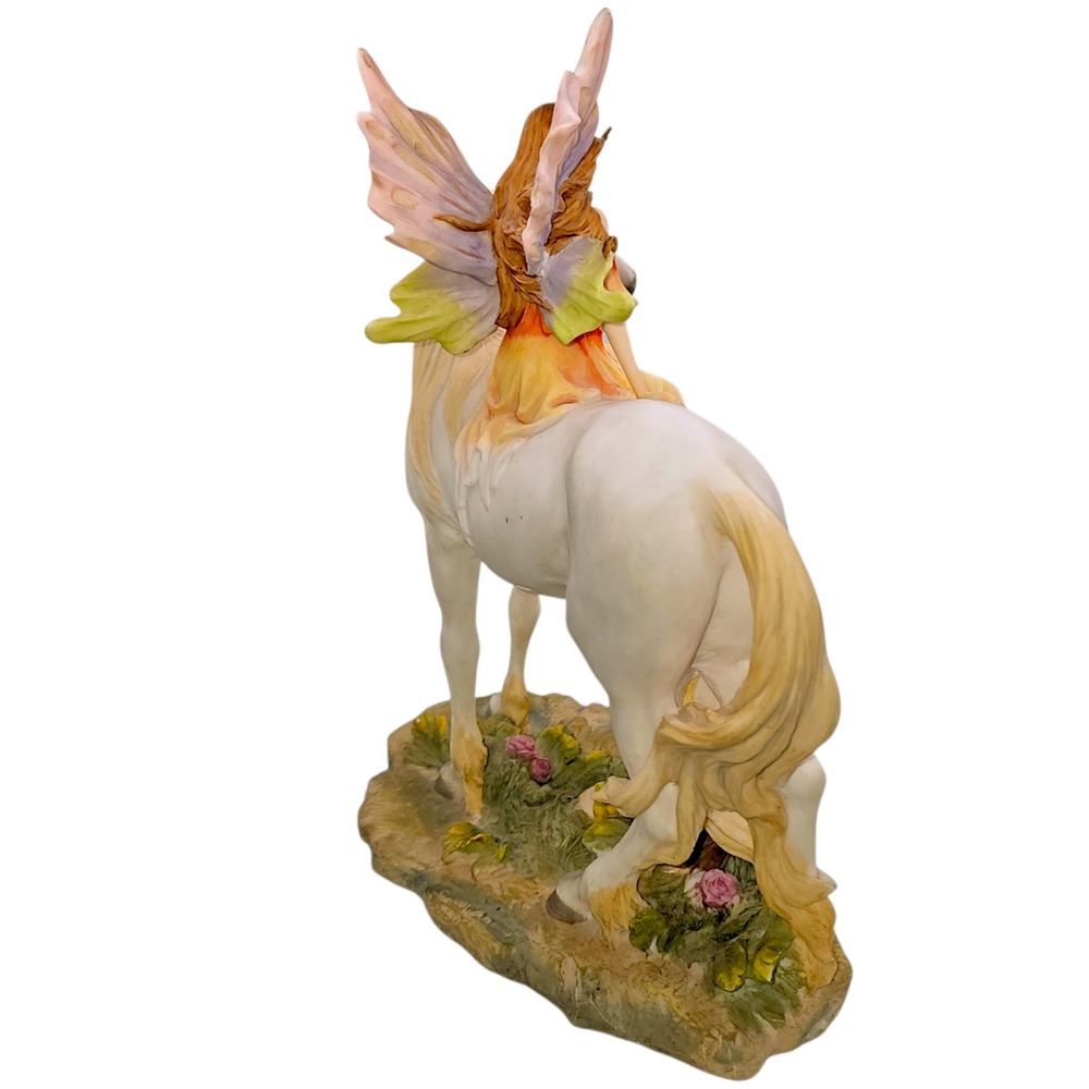 Summit Collection 2001 Veronese Fairy Unicorn Mystical Magical Fantasy Figurine - Picture 4 of 9
